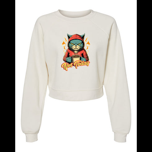 The cat with the coffee. Bella canvas hoodie 7505